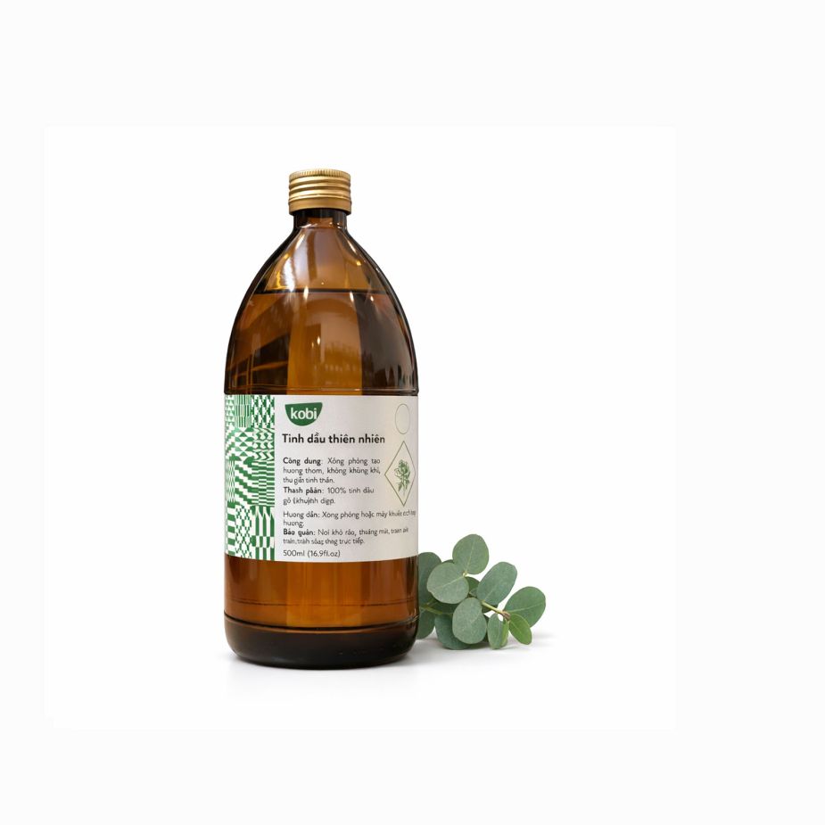Ảnh sản phẩm tinh dầu Khuynh diệp Kobi chai 1000ml nguyên chất