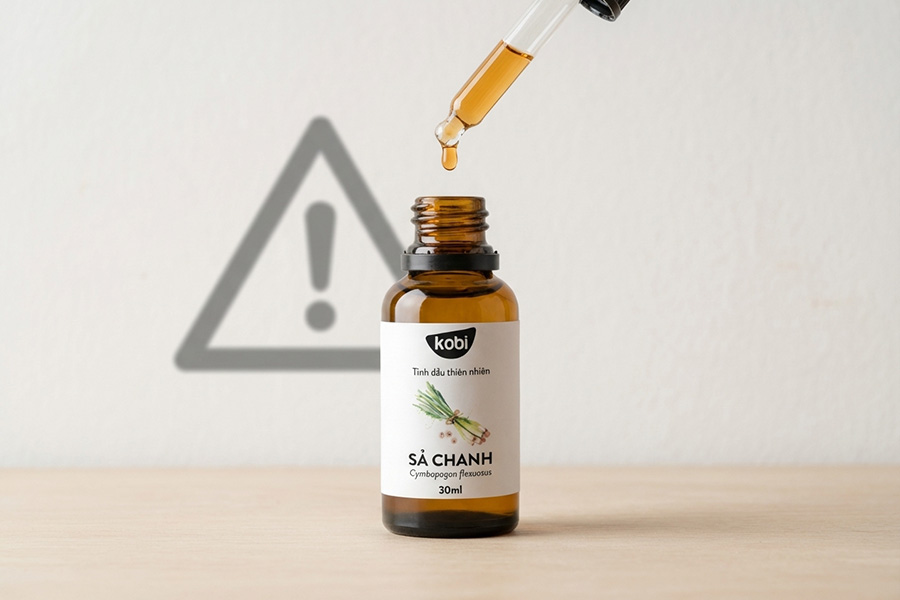 Tinh dầu sả chanh có uống được không và những rủi ro khi sử dụng sai cách