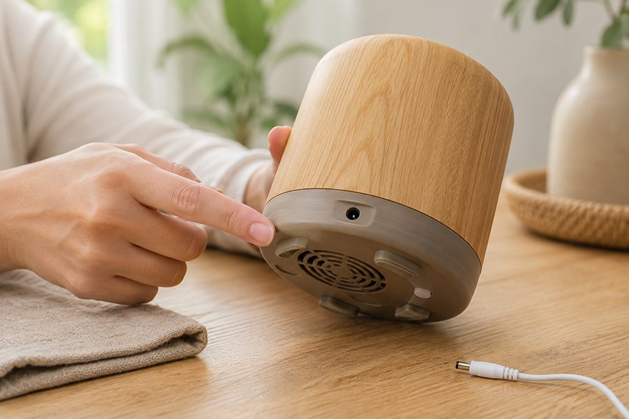 vệ sinh máy khuếch tán tinh dầu an toàn tại nhà