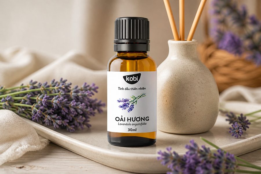 Tinh dầu oải hương nguyên chất Kobi Lavender Essential Oil